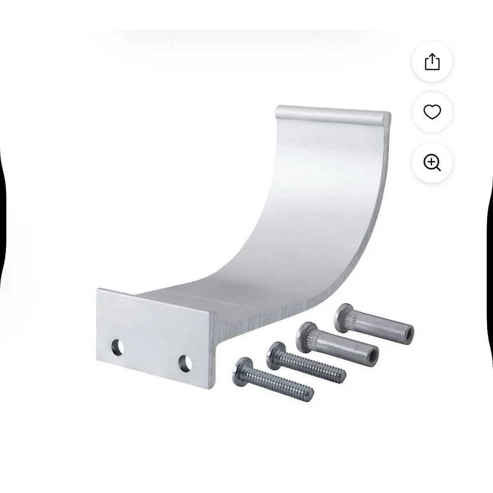 M-D Hands Free Arm Operated Door Pull Opener Silver‎ 55402 Aluminum 5